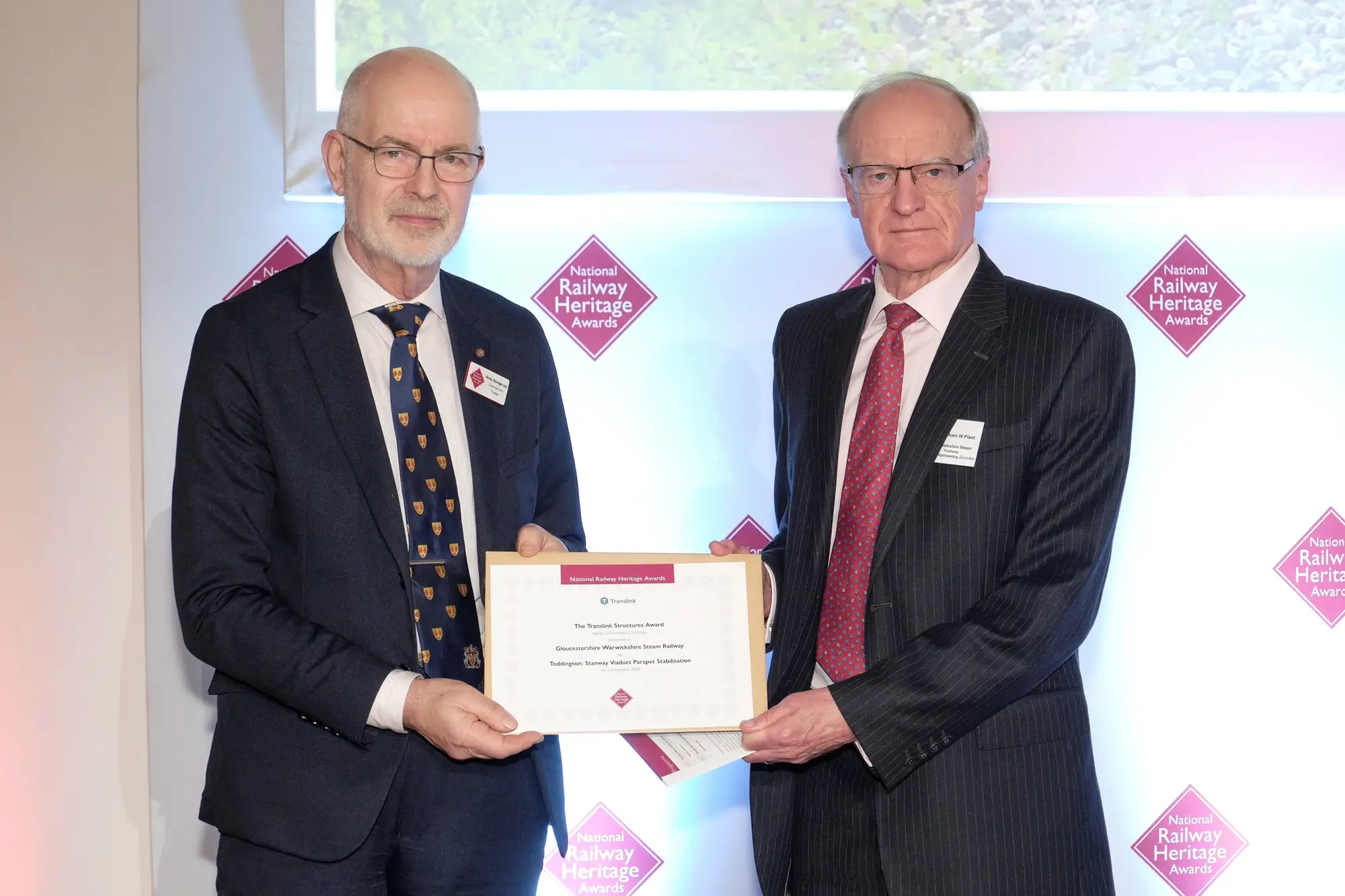 Stanway Viaduct Accolade in National Rail Heritage Awards - Main Image