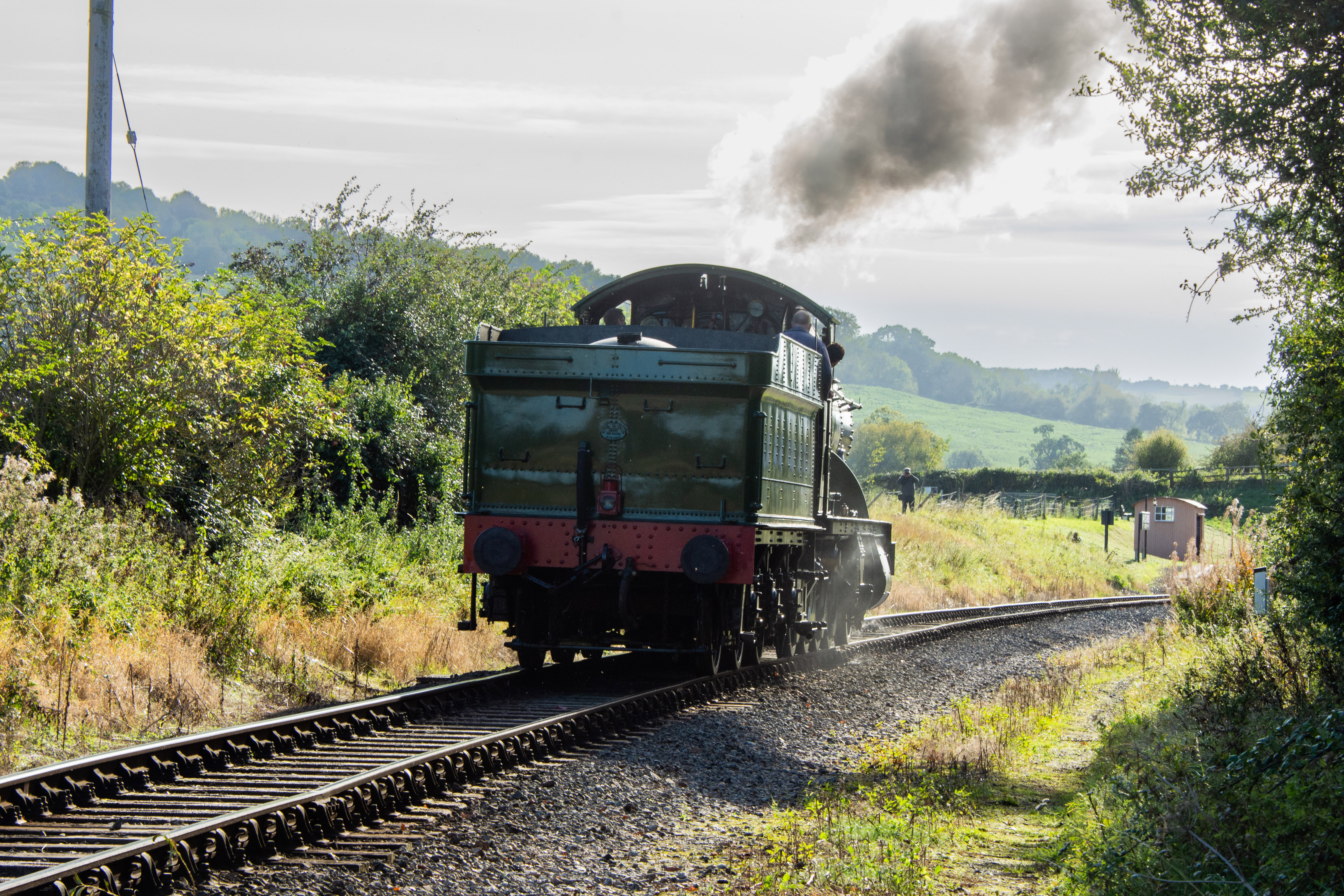 Approaching Hayles Abbey halt 4 pic Ian Crowder.jpg